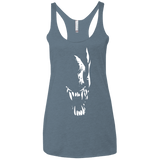 Pretty Smile Women's Triblend Racerback Tank