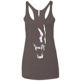 Pretty Smile Women's Triblend Racerback Tank