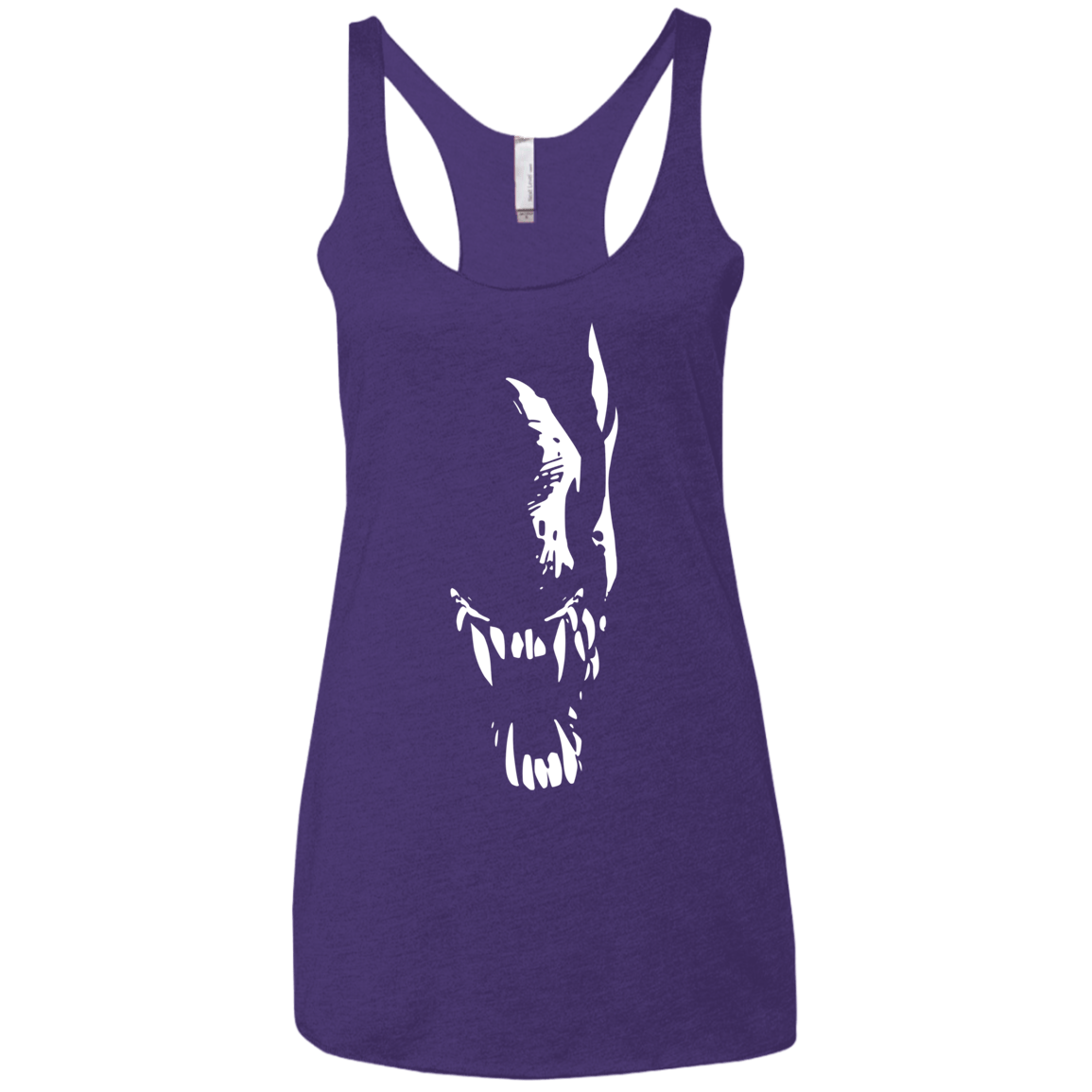 Pretty Smile Women's Triblend Racerback Tank