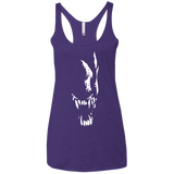 Pretty Smile Women's Triblend Racerback Tank