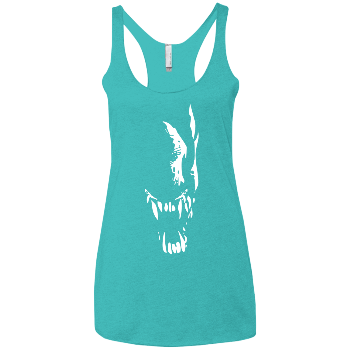 Pretty Smile Women's Triblend Racerback Tank