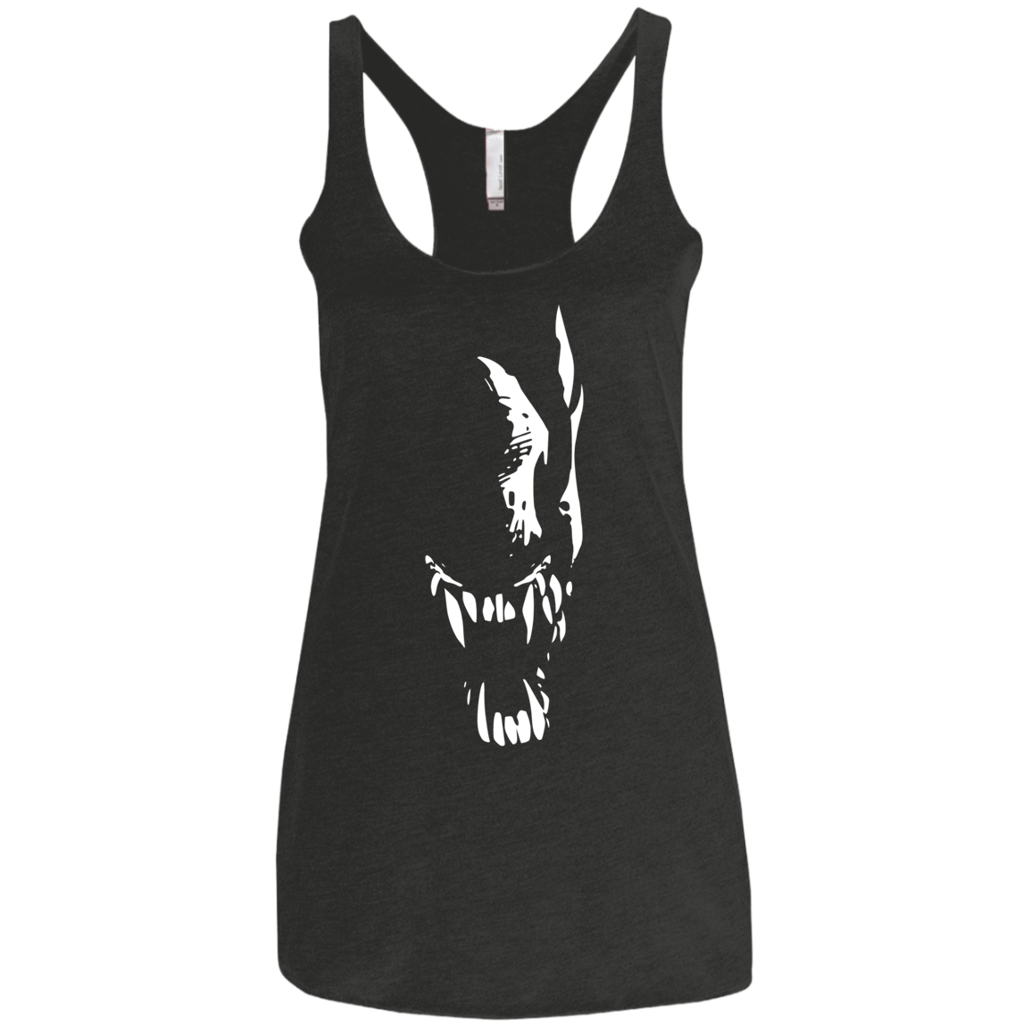Pretty Smile Women's Triblend Racerback Tank