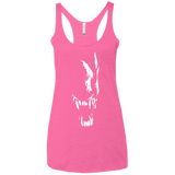 Pretty Smile Women's Triblend Racerback Tank