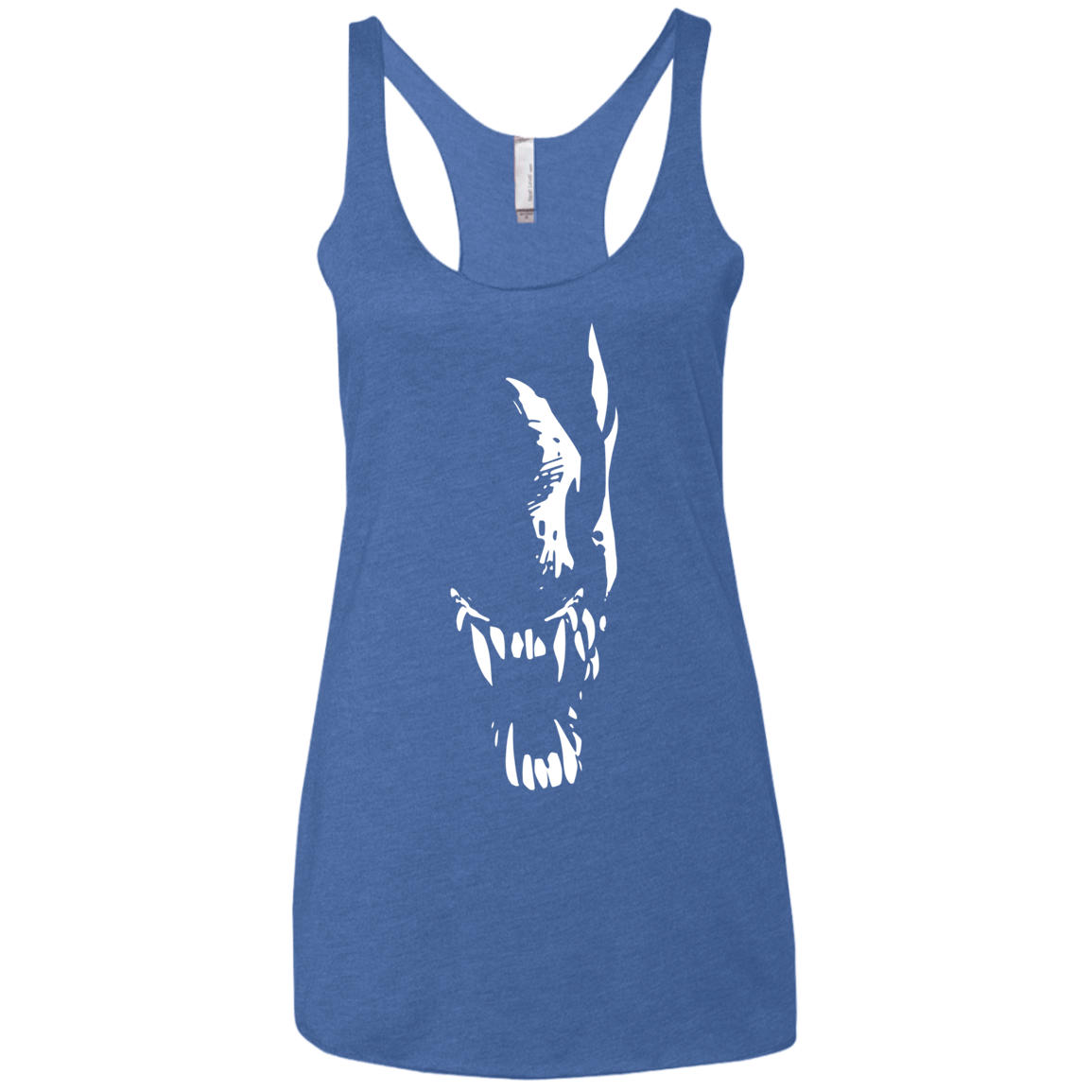 Pretty Smile Women's Triblend Racerback Tank