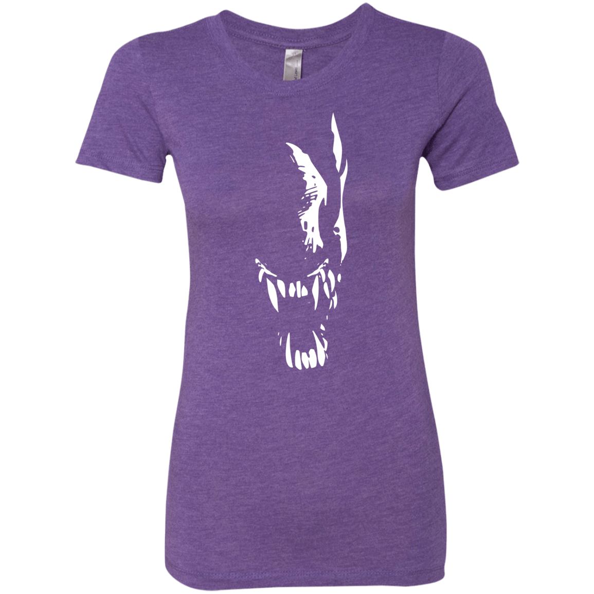 T-Shirts Purple Rush / S Pretty Smile Women's Triblend T-Shirt