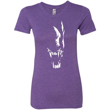 T-Shirts Purple Rush / S Pretty Smile Women's Triblend T-Shirt