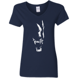 T-Shirts Navy / S Pretty Smile Women's V-Neck T-Shirt