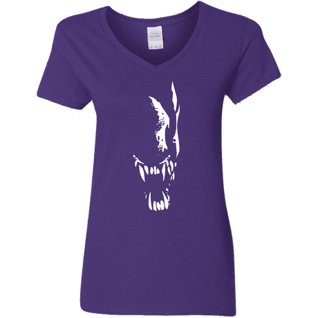 T-Shirts Purple / S Pretty Smile Women's V-Neck T-Shirt