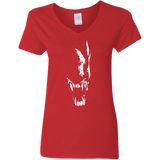 T-Shirts Red / S Pretty Smile Women's V-Neck T-Shirt