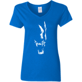 T-Shirts Royal / S Pretty Smile Women's V-Neck T-Shirt