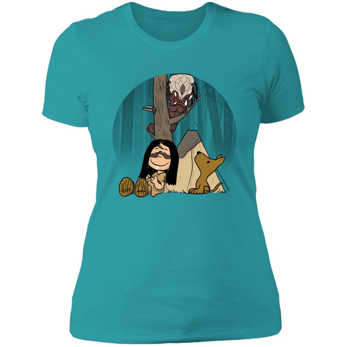 T-Shirts Tahiti Blue / S Prey Nuts Women's Premium T-Shirt