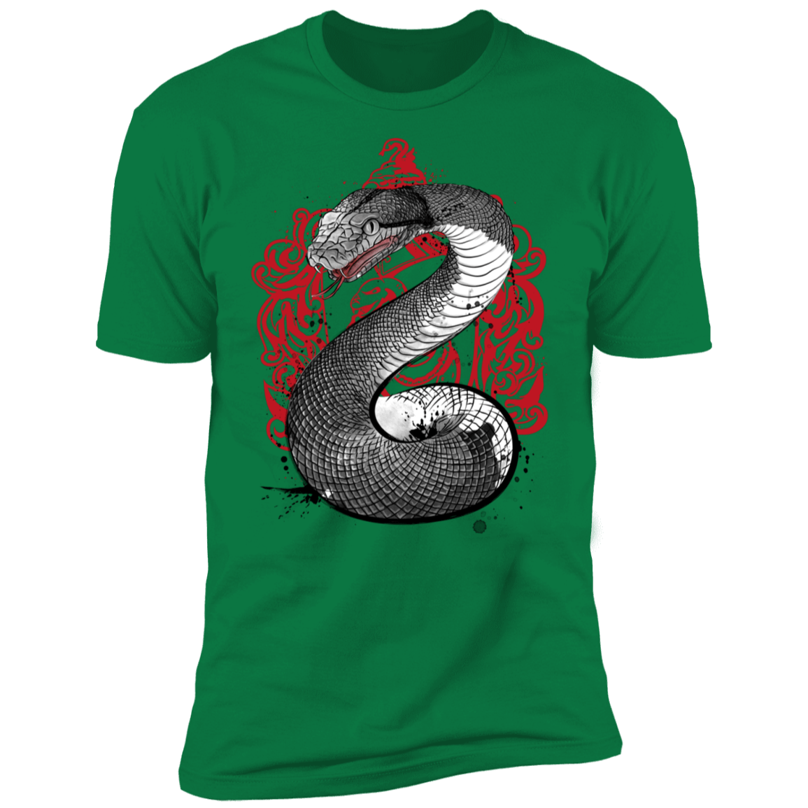 T-Shirts Kelly Green / S Pride and Ambition sumi-e Men's Premium T-Shirt