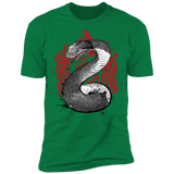 T-Shirts Kelly Green / S Pride and Ambition sumi-e Men's Premium T-Shirt