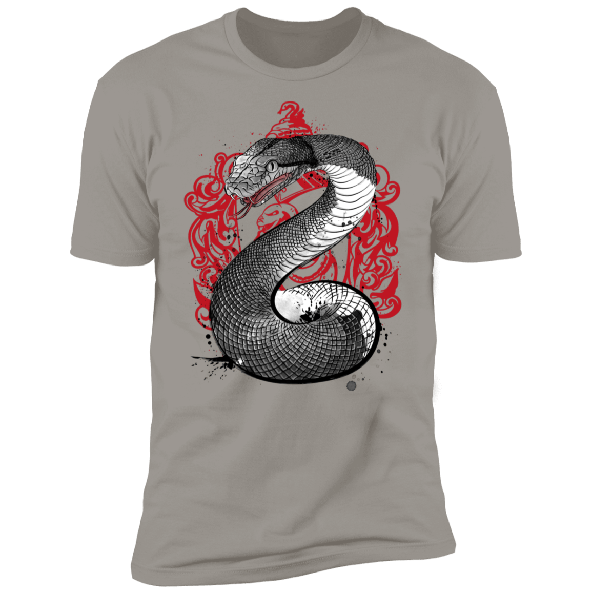 T-Shirts Light Grey / S Pride and Ambition sumi-e Men's Premium T-Shirt