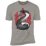 T-Shirts Light Grey / S Pride and Ambition sumi-e Men's Premium T-Shirt