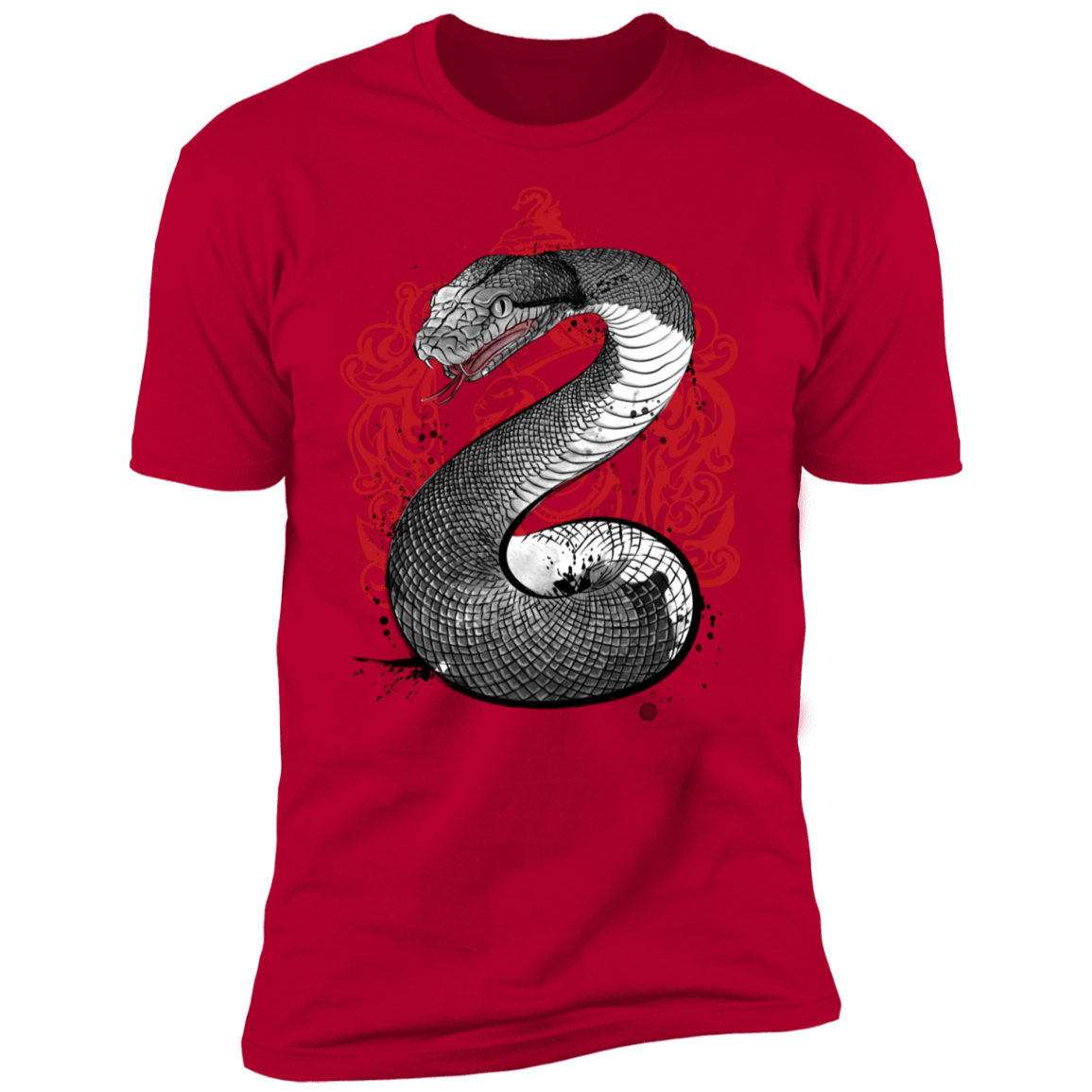 T-Shirts Red / S Pride and Ambition sumi-e Men's Premium T-Shirt