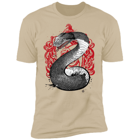 T-Shirts Sand / S Pride and Ambition sumi-e Men's Premium T-Shirt