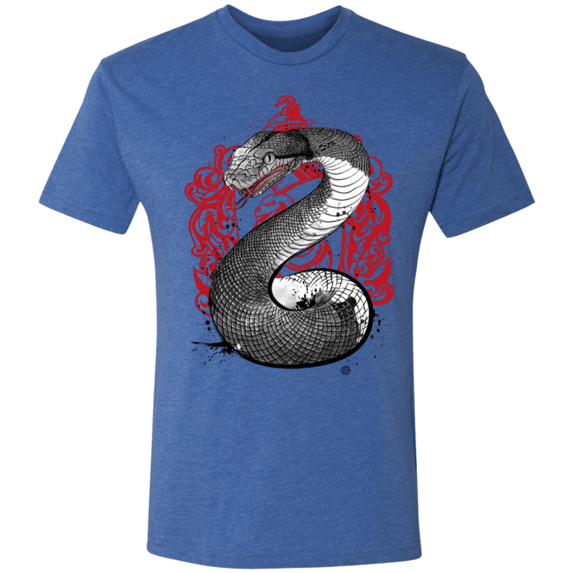 T-Shirts Vintage Royal / S Pride and Ambition sumi-e Men's Triblend T-Shirt