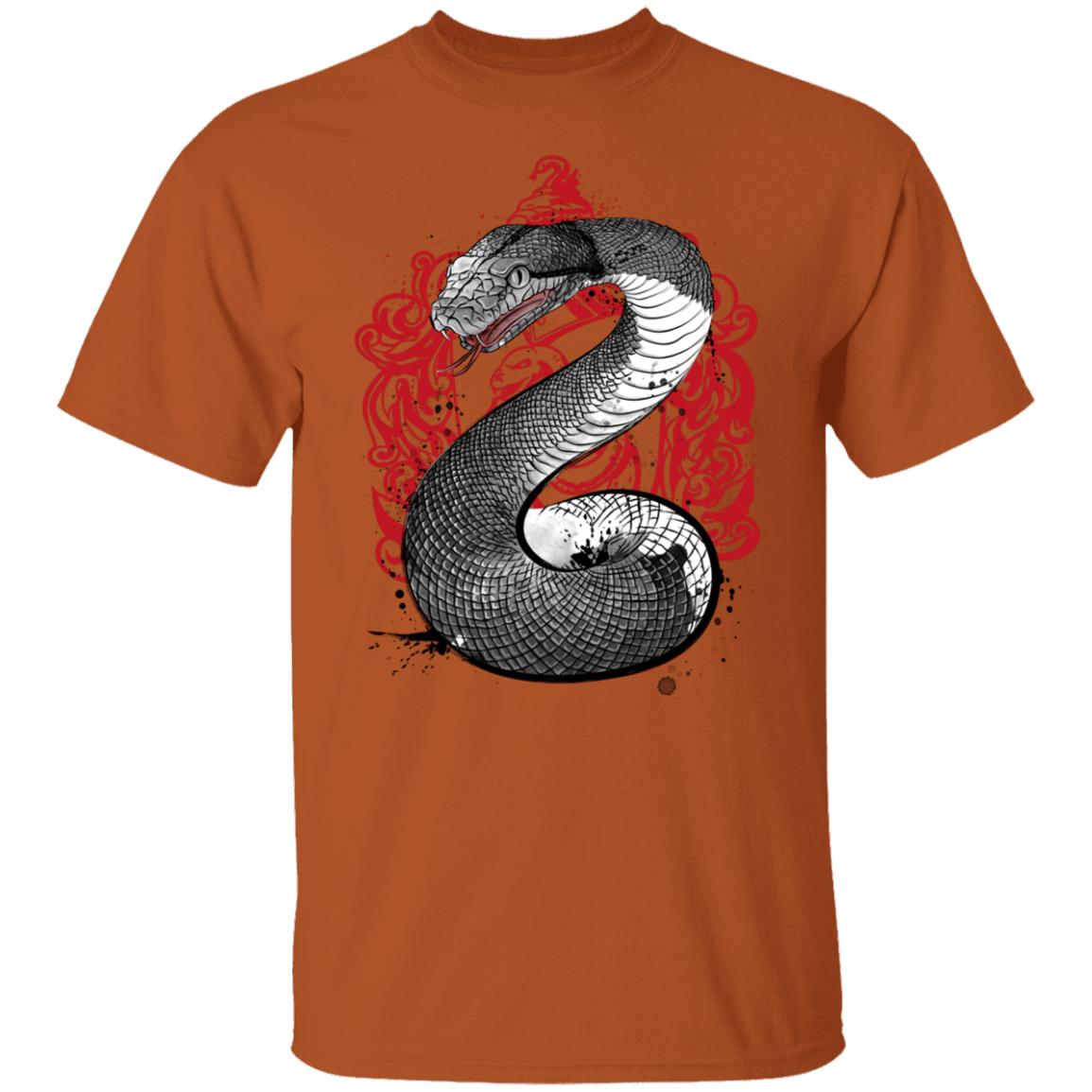 T-Shirts Texas Orange / S Pride and Ambition sumi-e T-Shirt