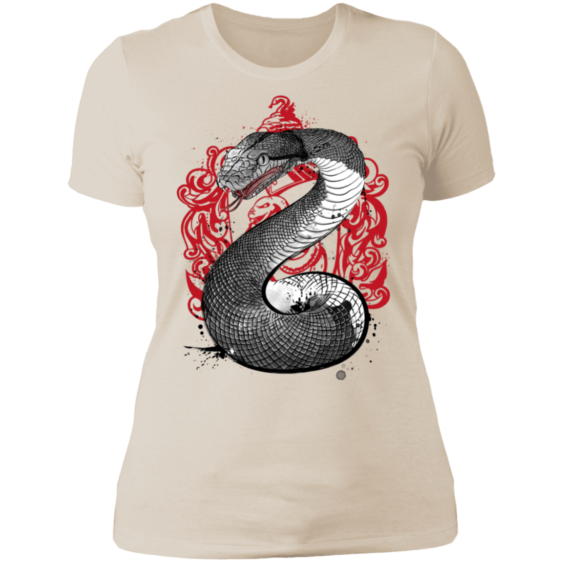 T-Shirts Ivory/ / S Pride and Ambition sumi-e Women's Premium T-Shirt