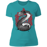 T-Shirts Tahiti Blue / S Pride and Ambition sumi-e Women's Premium T-Shirt