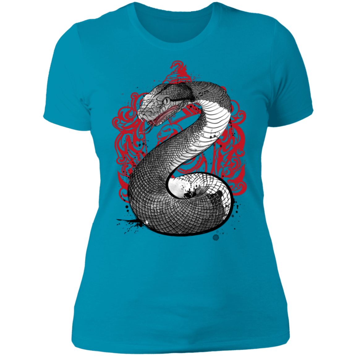 T-Shirts Turquoise / S Pride and Ambition sumi-e Women's Premium T-Shirt