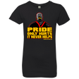 T-Shirts Black / YXS Pride Girls Premium T-Shirt