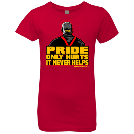 T-Shirts Red / YXS Pride Girls Premium T-Shirt