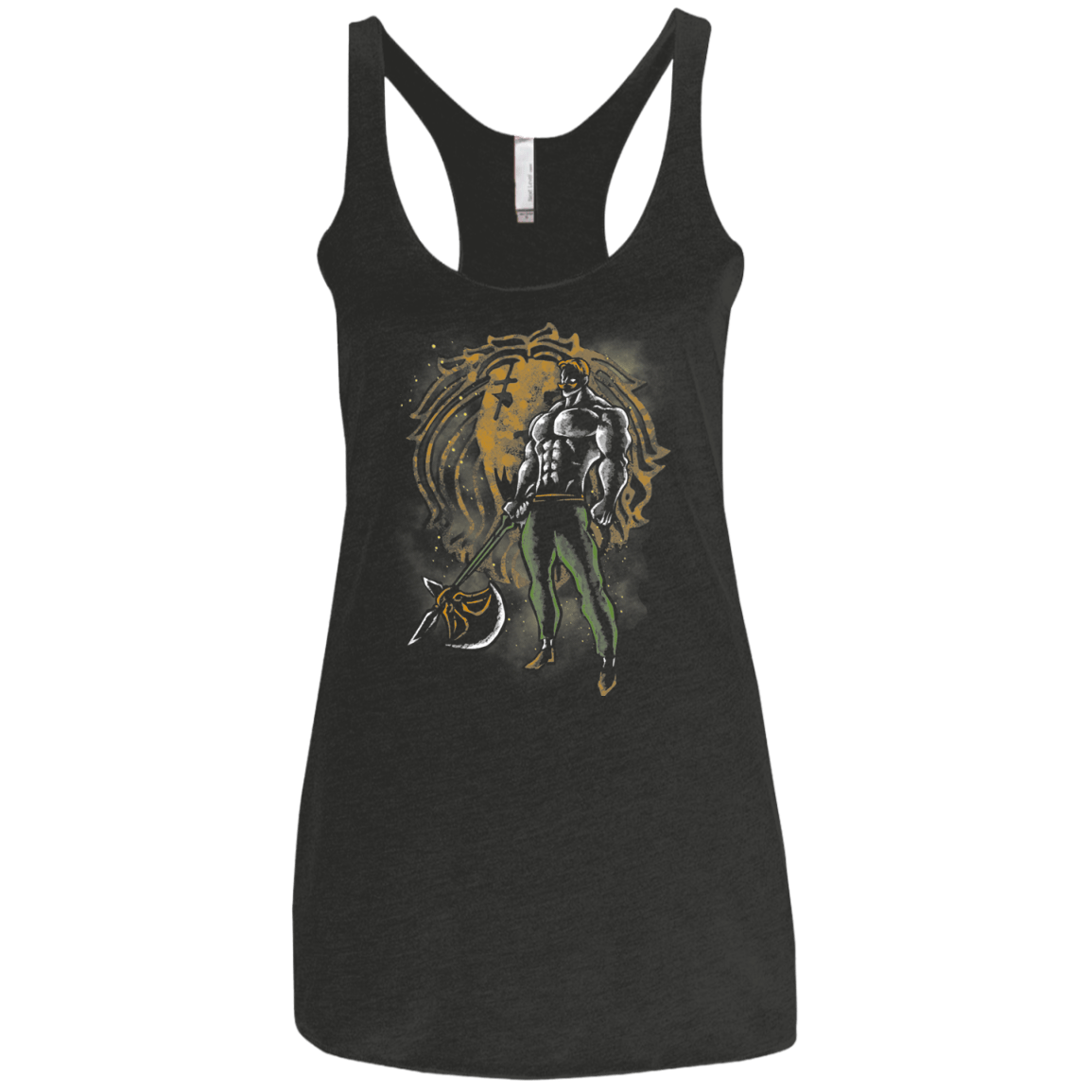 T-Shirts Vintage Black / X-Small Pride Hero Women's Triblend Racerback Tank