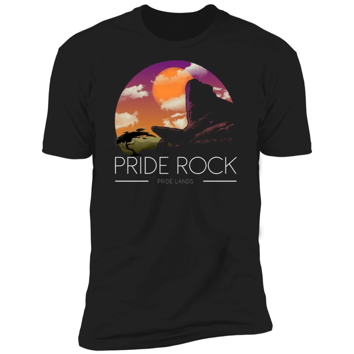 T-Shirts Black / X-Small Pride Lands Men's Premium T-Shirt