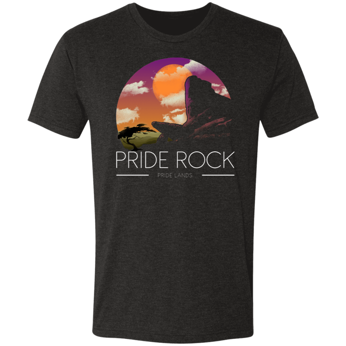 T-Shirts Vintage Black / S Pride Lands Men's Triblend T-Shirt