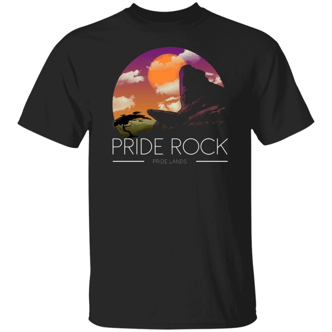 T-Shirts Black / S Pride Lands T-Shirt
