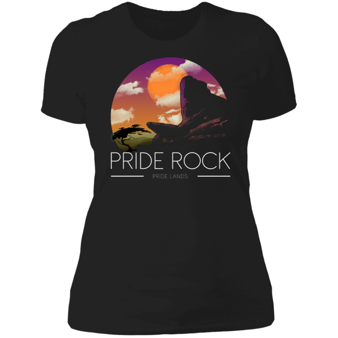 T-Shirts Black / X-Small Pride Lands Women's Premium T-Shirt