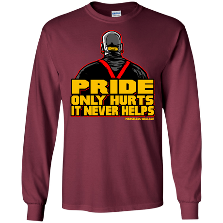 T-Shirts Maroon / S Pride Men's Long Sleeve T-Shirt