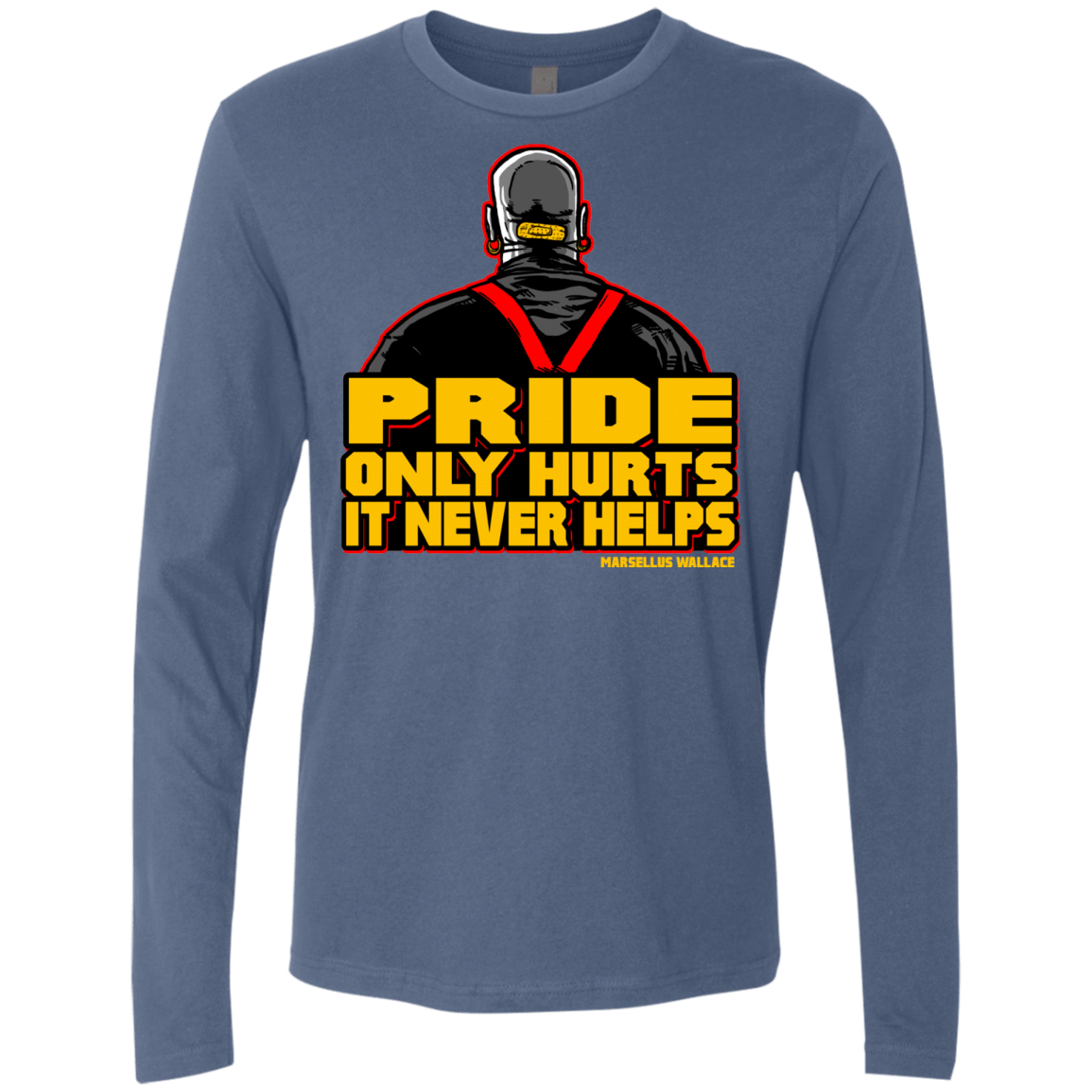 T-Shirts Indigo / S Pride Men's Premium Long Sleeve