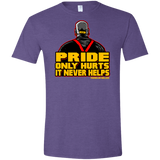 T-Shirts Heather Purple / S Pride Men's Semi-Fitted Softstyle