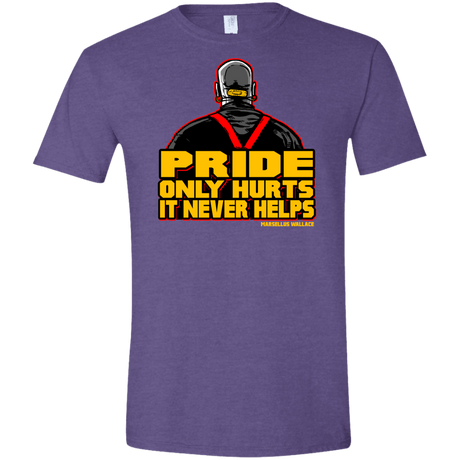 T-Shirts Heather Purple / S Pride Men's Semi-Fitted Softstyle