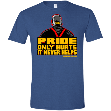 T-Shirts Heather Royal / X-Small Pride Men's Semi-Fitted Softstyle