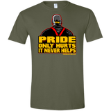 T-Shirts Military Green / S Pride Men's Semi-Fitted Softstyle