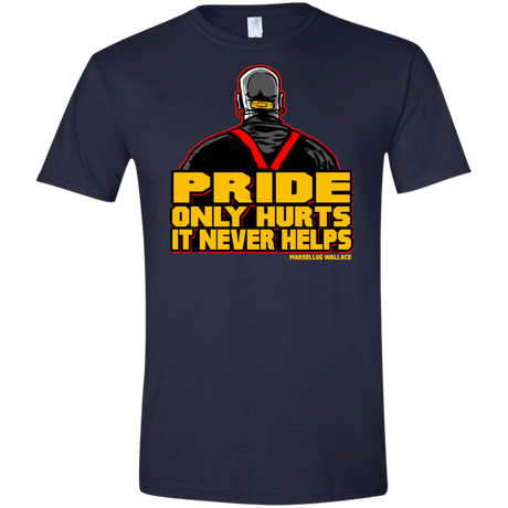 T-Shirts Navy / X-Small Pride Men's Semi-Fitted Softstyle