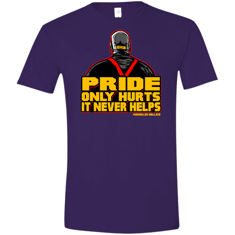 T-Shirts Purple / S Pride Men's Semi-Fitted Softstyle