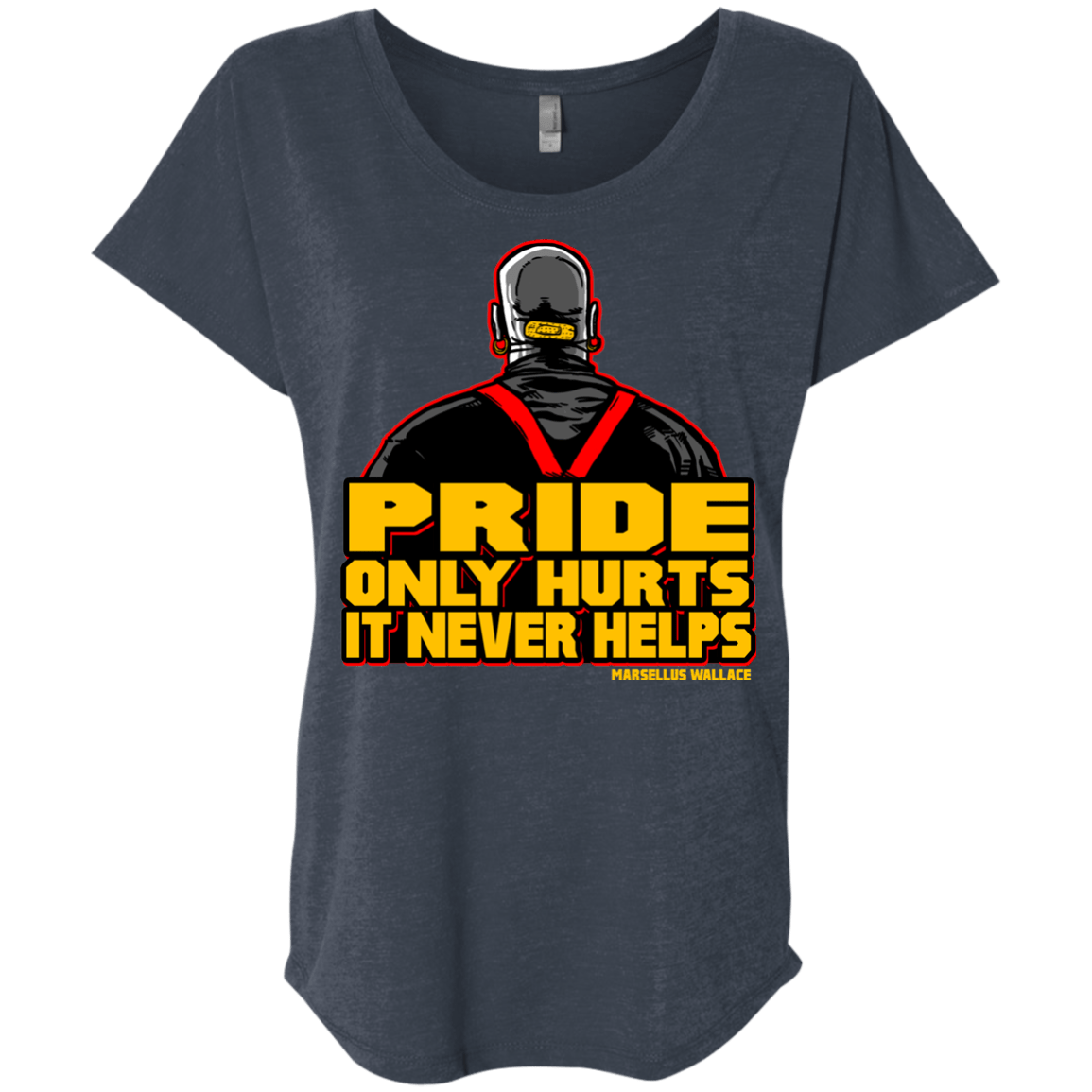 T-Shirts Vintage Navy / X-Small Pride Triblend Dolman Sleeve