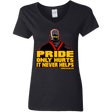 T-Shirts Black / S Pride Women's V-Neck T-Shirt