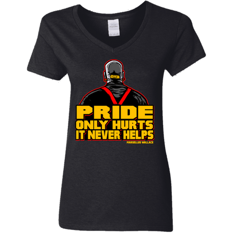 T-Shirts Black / S Pride Women's V-Neck T-Shirt