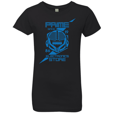 T-Shirts Black / YXS Prime electronics Girls Premium T-Shirt