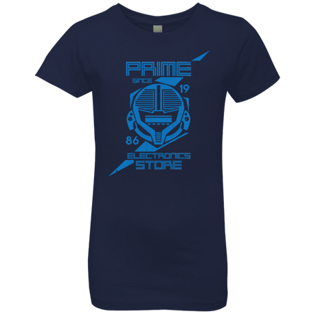 T-Shirts Midnight Navy / YXS Prime electronics Girls Premium T-Shirt