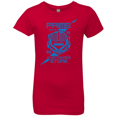 T-Shirts Red / YXS Prime electronics Girls Premium T-Shirt