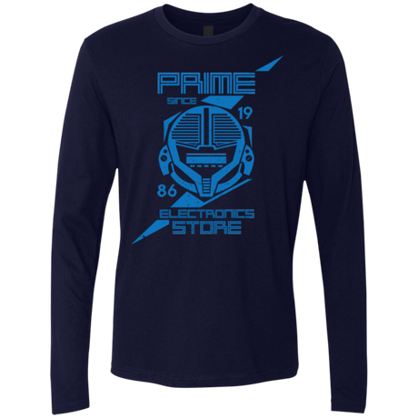 T-Shirts Midnight Navy / Small Prime electronics Men's Premium Long Sleeve
