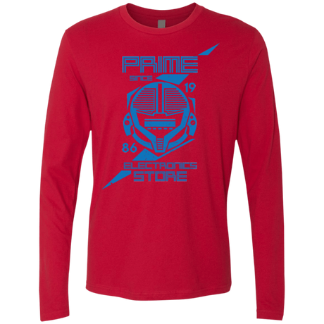 T-Shirts Red / Small Prime electronics Men's Premium Long Sleeve