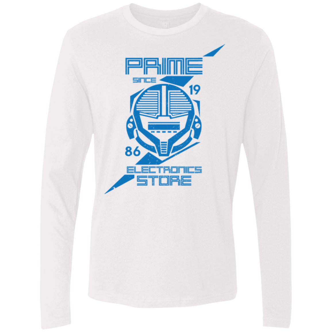T-Shirts White / Small Prime electronics Men's Premium Long Sleeve